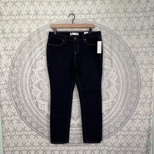Nwt $18 No Boundaries for Walmart Skinny Jeans Pants Dark Blue Stretch Plus 15